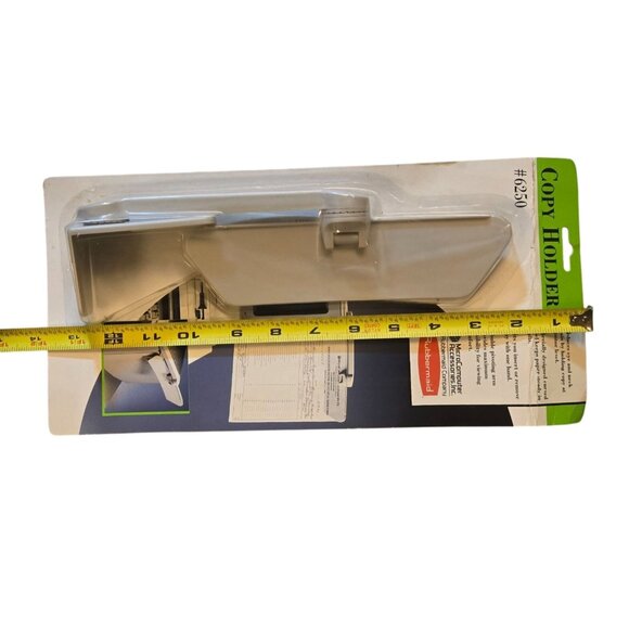 Rubbermaid Copy Holder #6250 Adjustable Document Organizer For Monitors Or Desks - Picture 5 of 11